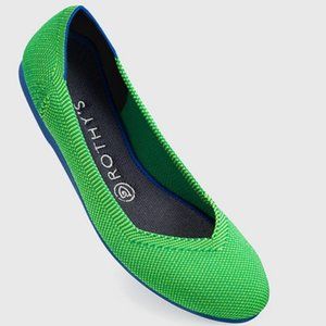 Rothy's Jelly Bean (Retired) green Flats size 9